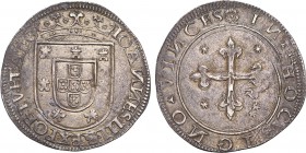 D. João III - Tostão

Tostão, Lisboa, 3.º tipo, G.139.01, 8,58g, MBC