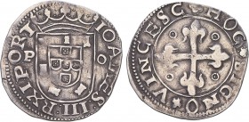 D. João III - Tostão

Tostão, P-o, Porto, 3.º tipo, G.140.10, 6,63g, MBC