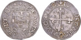 D. João III - Tostão

Tostão, o-o, Porto, 3.º tipo, G.144.03, 8,65g, MBC
