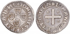 D. João III - Meio Tostão

Meio Tostão, Lisboa, 1.º tipo, G.85.04, 4,68g, MBC