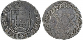 D. João III - Vintém

Vintém, XX, 2.º tipo, G.66.05, 1,57g, MBC-