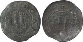D. João III - Ceitil

Ceitil, castelo com muralha baixa, cercado por pontos, Magro 6.1.3 RRRR, 1,27g, BC-/REG