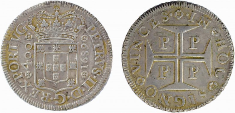 D. Pedro II - Cruzado Novo 1689

Cruzado Novo 1689, P, Porto, G.88.01, lindo M...