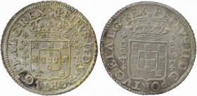 D. Pedro II - Lote (2 Moedas)

Lote (2 Moedas) - D. Pedro II: Cruzado Novo 1688, v.s., G.74.01, BC+/BC; Cruzado Novo 1689, G.74.05, MBC-