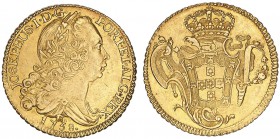 D. José I - Peça 1758 R

Ouro - Peça 1758 R, G.55.10, JS Jo.61, AI.O426, BELA
