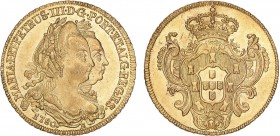 D. Maria I e D. Pedro III - Peça 1780 R

Ouro - Peça 1780 R, G.30.08, JS M1.24, AI.O462, SOBERBA