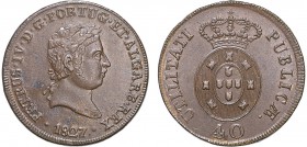 D. Pedro IV - Pataco 1827

Pataco 1827, G.01.03, BELA