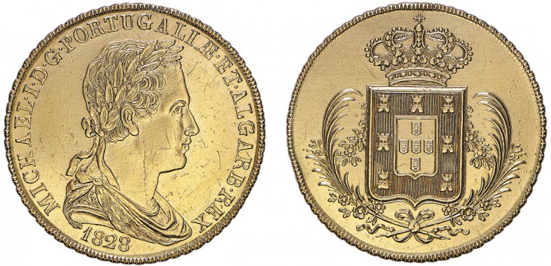 Portugal - D. Miguel I (1828-1834) - Peça 1828

Gold - Peça 1828, cleaned, G.1...