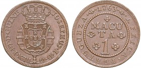 Angola - D. José I - Macuta 1763

Macuta 1763, G.08.03, quase BELA