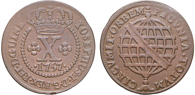 Angola - D. José I - X Réis 1757

X Réis 1757, G.02.04, lindo MBC