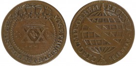 Brazil (Colony) - D. José I (1750-1777)

XX Réis 1774, G.14.02, AI.C129, Very Fine