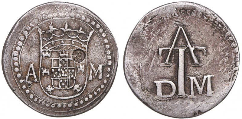 Índia - D. Filipe III - 4 Tangas com Carimbo

4 Tangas (1635-1638), A-M/D-M, G...