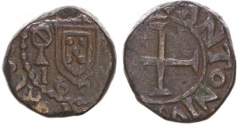 Índia - D. Filipe III - Bazaruco 1628

Bazaruco 162(8), Dio, ANTONIVS (..); Em "Dinheiro Luso-Indiano", Ferraro Vaz refere estas moedas, datadas de ...