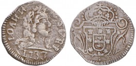 Índia - D. João V - Pardau 1733

Pardau 1733, Goa, G.74.09, FV J5.61, KM.111, 5,83g, MBC-/MBC
