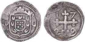 Índia - D. João V - Xerafim 1729

Xerafim 1729, D-O, Dio, moeda reproduzida no catálogo A. Gomes, G.82.01, FV J5.174, KM.A24, 11,63g, MBC