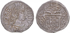 Índia - D. José I - Pardau 1764

Pardau 1764, Goa, moeda reproduzida no catálogo A. Gomes, G.48.14, FV Jo.68A, KM.131, 5,93g, MBC+
