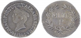 India (Colony) - D. Maria II (1834-1853)

Meio Pardau 1846, Goa, G.17.03, FV M2.33, KM.271, 2.68g, Choice Very Fine