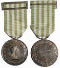 Medalha Militar de Comportamento Exemplar

Medalha Militar de Comportamento Exemplar grau prata (mod. 1917). 35x85mm; 28,01g.