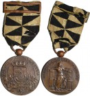 Medalha de cobre de Assiduidade e Bons Serviços

Medalha de cobre de Assiduidade e Bons Serviços da Câmara Municipal de Lisboa (1935), 36x85mm, 19,4...