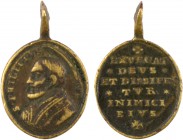Medalha religiosa do séc. XVIII:

S. Filipe Néri / Inscrição. Oval 20x18 mm, bronze, MBC.
