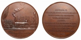 Medalha | Com.va da inauguração do caminho de ferro de Leste

Cobre 1856 Com.va da inauguração do caminho de ferro de Leste. A/INAUGURAÇÂO DO CAMINH...