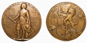 Medalha III Centenário da Libertação de Angola

Bronze 1948 Salvador Correia de Sá e Benevides Joãop da Silva 80mm 258,42g BELA