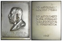 Medalha - Dr. José Leite de Vasconcelos

Prata 1948 50º Aniversário da sua nomeação p/ Prof. De Numismática Raúl Xavier 48mm 169,58g Rara BELA...