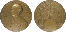 Medalha Guglielmo Marconi

Bronze 1951 Companhia Portuguesa Radio Marconi João da Silva 90mm 336,87g BELA