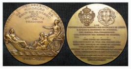 Medalha Fundação da Sec. de Estado dos Negócios da Fazenda

Bronze 1951 Centésimo quinquagésimo aniversário João da Silva 100mm RARA BELA