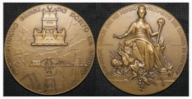Medalha Administração Geral do Porto de Lisboa

Bronze 1952 E tu nobre Lisboa que no mundo facilmente das outras és Princesa João da Silva 90mm 343,...