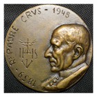 Medalha - Reverendo Padre Crvs 1859-1948

Bronze 1955 Uniface Raúl Xavier 77mm 195,62 Fundida BELA