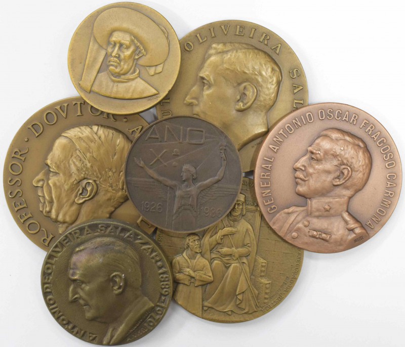 Lote (7 Medalhas)

Cobre, Bronze 1943, 1963, 1946, 1970, 1972, 1936 e 1960 Gen...