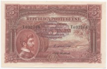 Paper Money - Angola (Colony) - 5 Angolares ND

Junta da Moeda, Província de Angola - 5 Angolares ND, 14.8.1926, Paulo Dias de Novaes, JS A64, Cat 6...