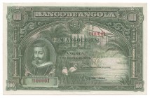 Paper Money - Angola (Colony) - 100 Angolares 1.6.1927

Banco de Angola - 100 Angolares, 1.6.1927, Salvador Benevides, JS A72, Cat 75, New