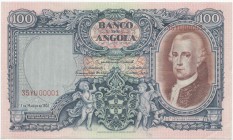 Paper Money - Angola (Colony) - 100 Angolares 1.3.1951

Banco de Angola - 100 Angolares, 1.3.1951, D. Francisco Inocencio de Sousa Coutinho, JS A81,...