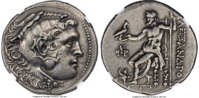 IONIA. Chios. Ca. 220-190 BC. AR tetradrachm (31mm, 17.01 gm, 12h). NGC Choice VF 5/5 - 3/5, Fine Style. Late posthumous issue in the name and types o...