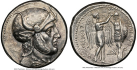 SELEUCID KINGDOM. Seleucus I Nicator (312-281 BC). AR tetradrachm (25mm, 17.10 gm, 1h). NGC XF S 5/5 - 4/5, Fine Style. Susa, ca. 305/4-295 BC. Head o...