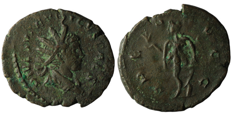 Tetricus II, as Caesar (AD 273). Treveri
Antoninianus (24mm, 2,53g)
