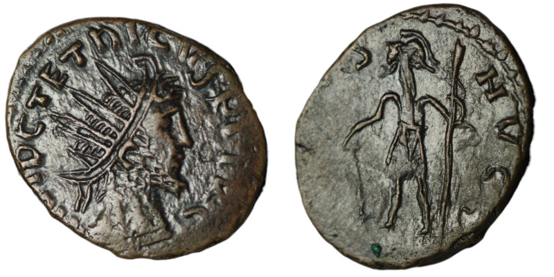 Barbarous Tetricus I. After the Treveri mint issues of AD 272-273
Antoninianus (...