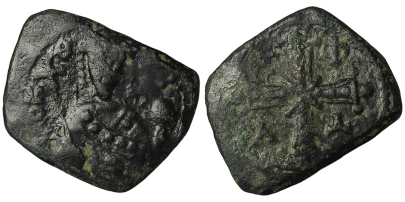 Alexius I Comnenus (AD 1081-1118). Thessaonica
AE Tetarteron (21mm, 2,70g)