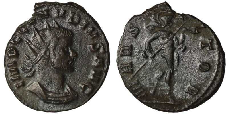 Claudius II Gothicus (AD 268-270). Rome
Antoninianus (21mm, 3,65g)