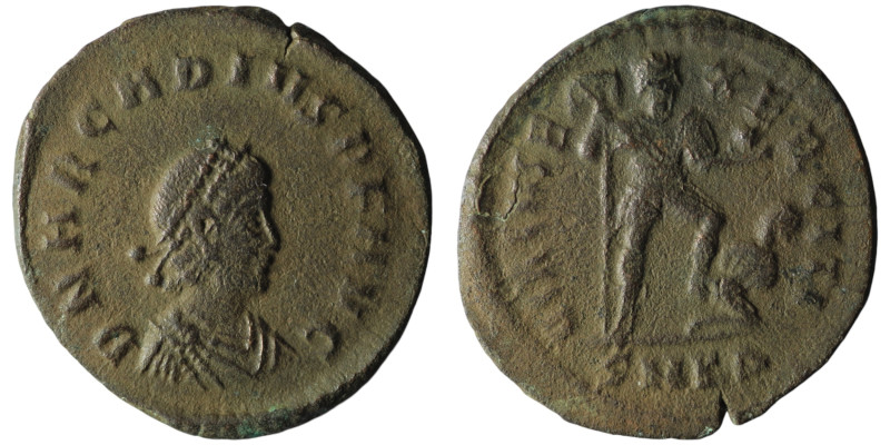 Arcadius (AD 383-388). Kyzikos
AE Follis (25mm, 4,39g)