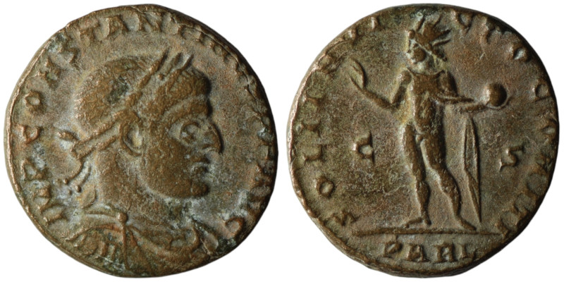 Constantine I 'the Great' (AD 307/10-337). Arelate (Arles)
AE Follis (18mm, 3,28...