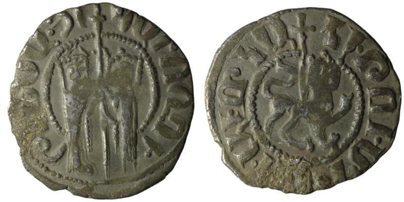 ARMENIA. Cilician Armenia. Hetoum I and Zabel (AD 1226-1270)
AR Tram (22mm, 2,80...