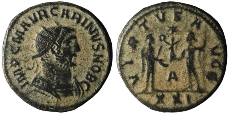 Carinus (AD 283-285). Siscia
AE Antoninianus (21mm, 3,41g)

artificial sandpa...