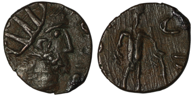 Barbarous Tetricus I. After AD 272-273
Antoninianus (14mm, 1,08g)