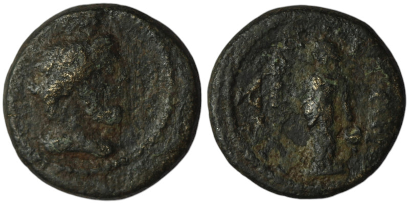 PHRYGIA. Aezanis. Uncertain (1st-3rd centuries AD)
AE Bronze (15mm, 2,43g)