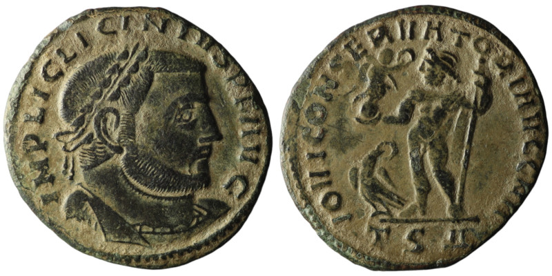 Licinius I (AD 308-324). Thessalonica
AE Follis (24mm, 3,19g)