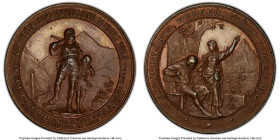 Confederation bronze Specimen "Unveiling of Altdorf" Medal 1895 SP63 PCGS, Unl. 33mm. Commemorating the revealing of Wilhelm Tell monument in Altdorf....