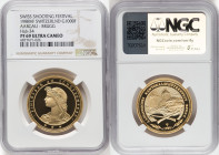 Confederation gold Proof "Aargau-Brugg Shooting Festival" 1000 Francs 1988-HF PR69 Ultra Cameo NGC, KM-XS31, Hab-34. HID09801242017 © 2024 Heritage Au...